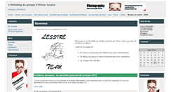 Desktop Screenshot of lessireteam.athleblog.eu