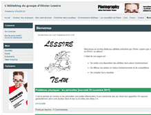 Tablet Screenshot of lessireteam.athleblog.eu